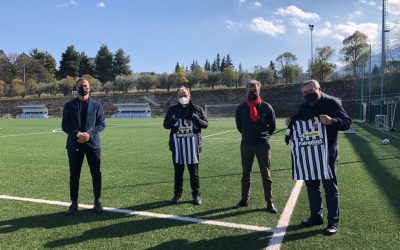 Monsignor Pompili incontra l’Ascoli Calcio