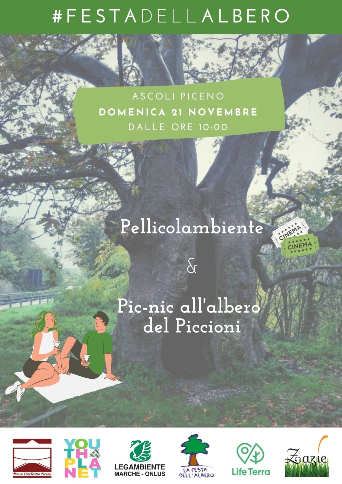 locandina festa dell’albero