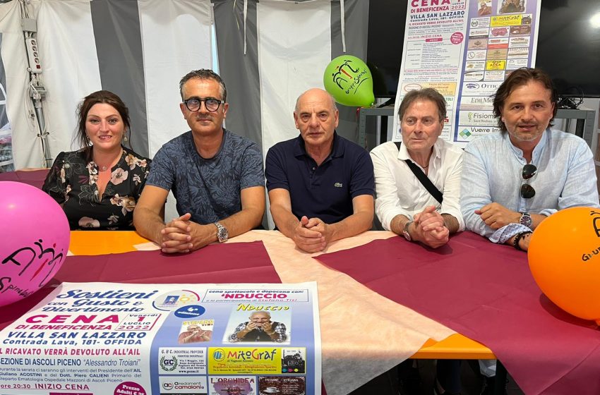 Cena solidale per l’AIL