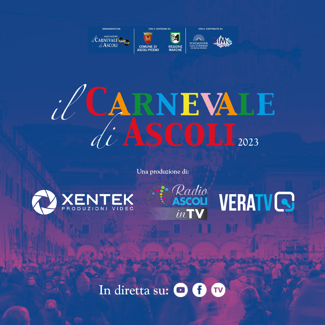 Il Carnevale di Ascoli in diretta audiovideo