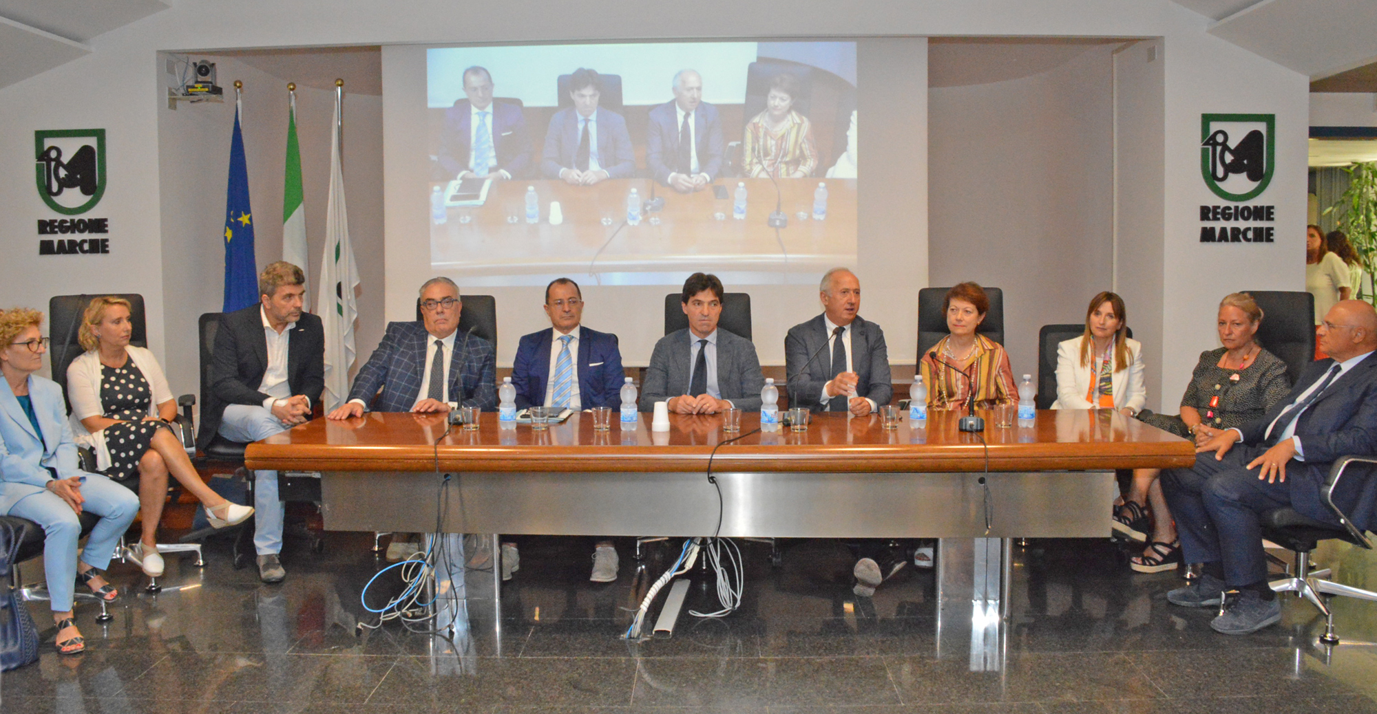 Presentati i nuovi dirigenti sanitari delle Marche