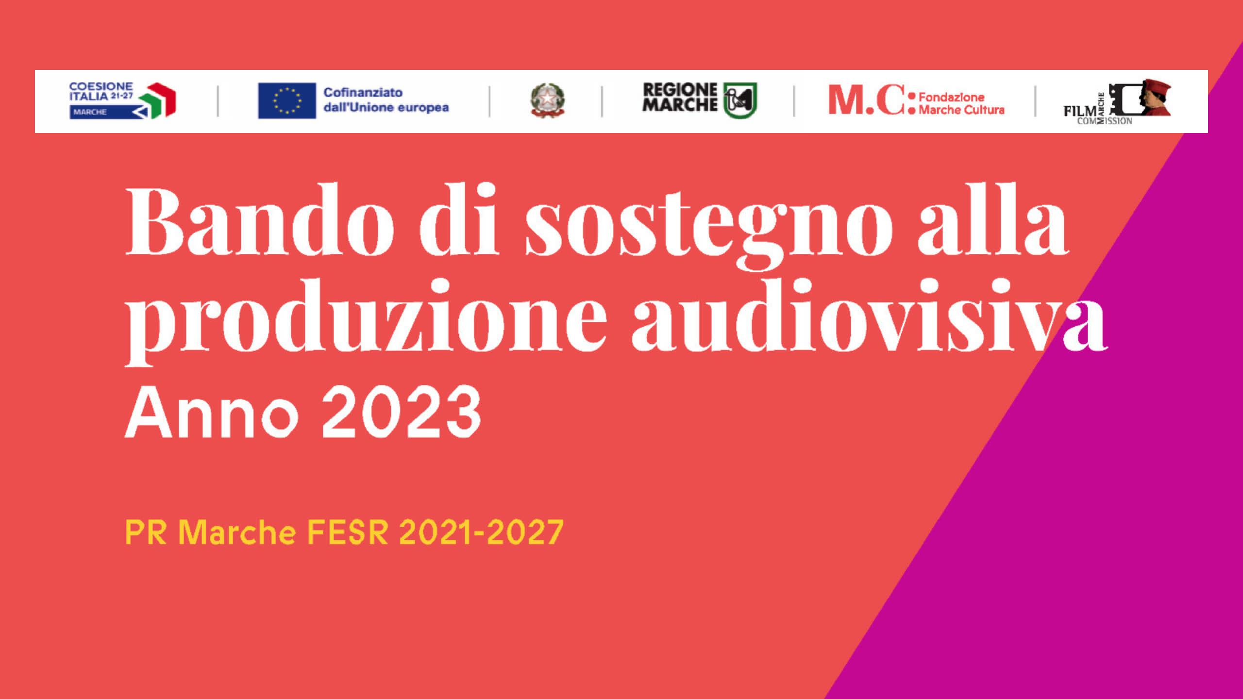nuovi fondi per produzioni audiovisive