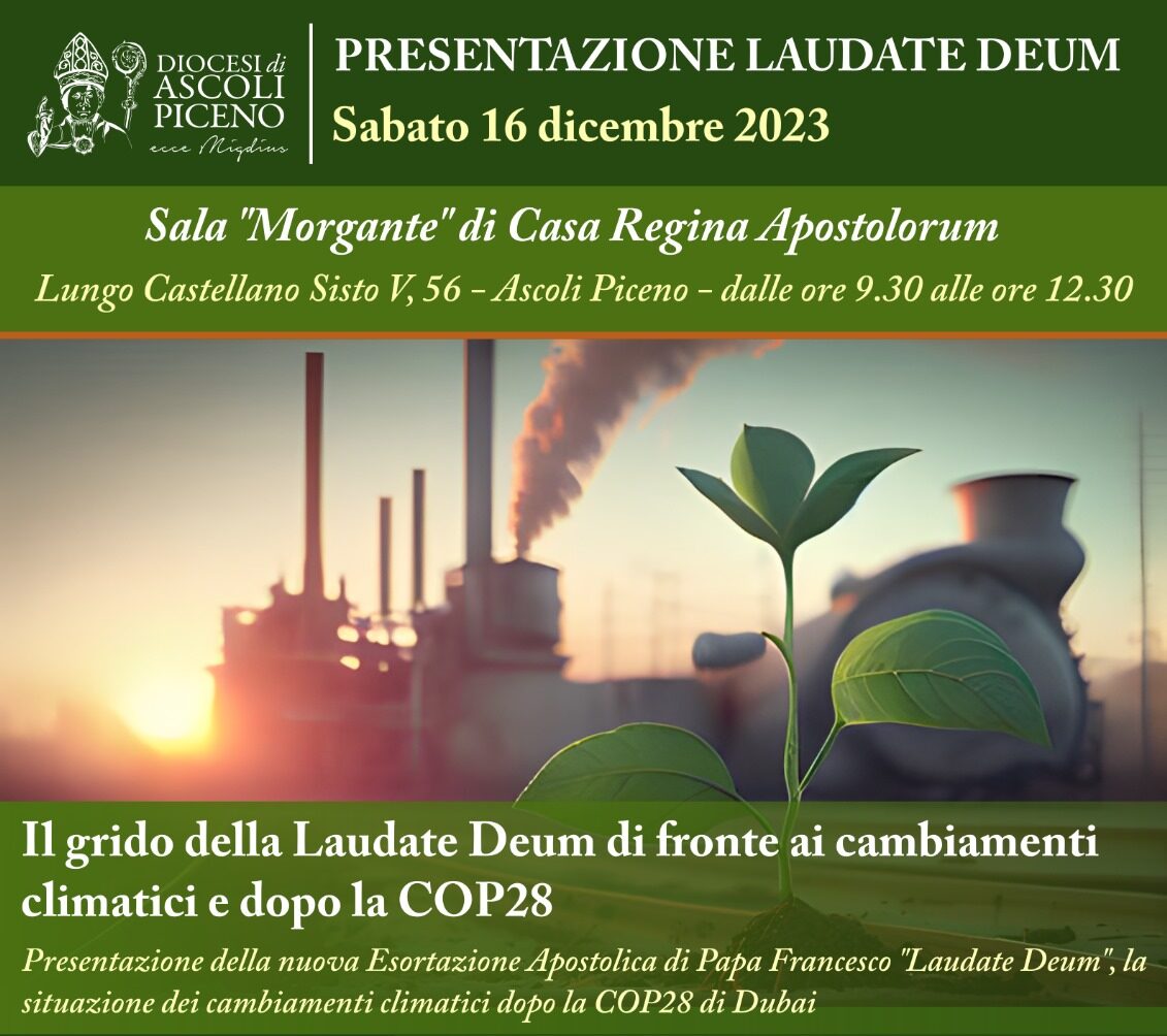 Laudate deum: domani la presentazione