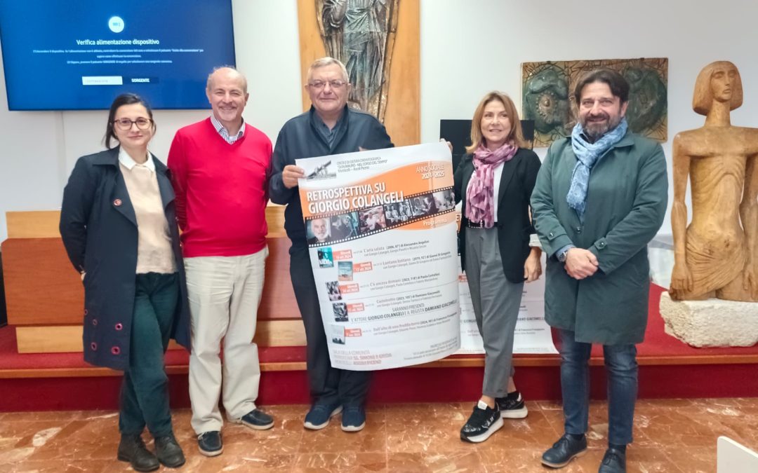 La retrospettiva su Colangeli al Cinecircolo di Monticelli