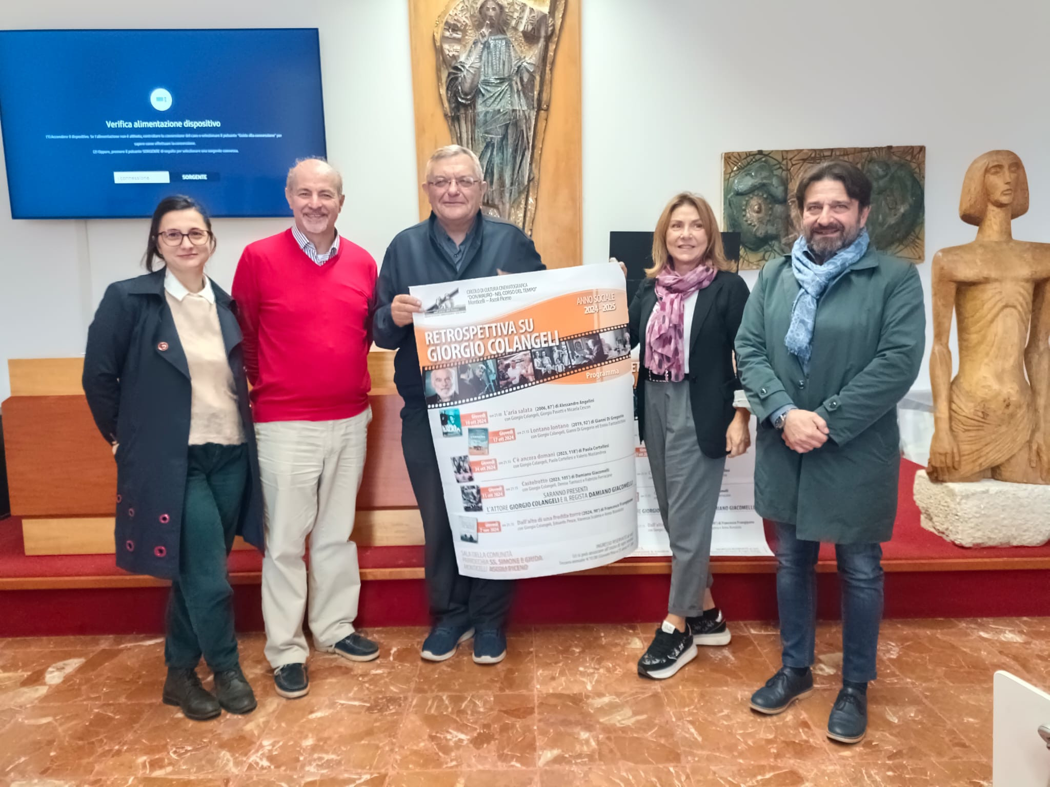 La retrospettiva su Colangeli apre la stagione del Cinecircolo di Monticelli La retrospettiva su Colangeli apre la stagione del Cinecircolo di Monticelli